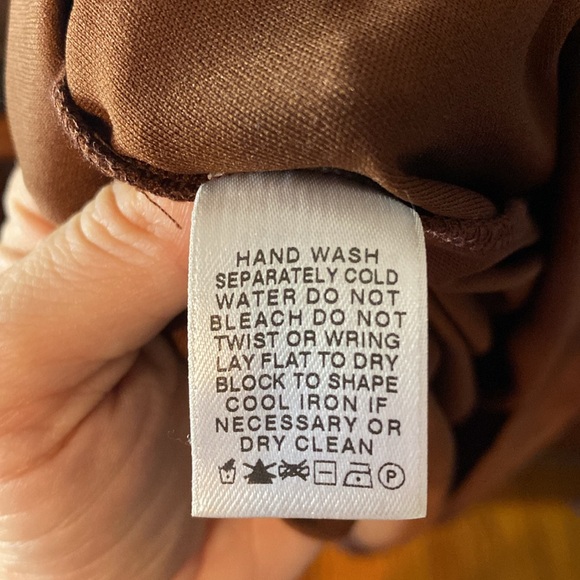 Brand new Laundry by Shelli Segal brown beaded and ruched evening dress 😍😍😍 - Picture 12 of 16